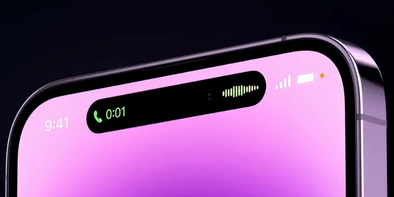 Таймер, музыка и звонок используют одну геометрию вокруг камер — hardware constraint становится интерфейсным контейнером.